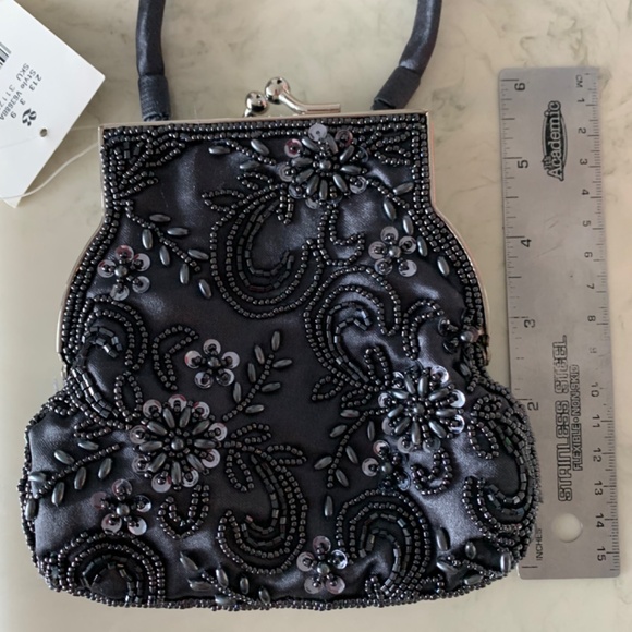 Vintage beaded evening bag - Picture 5 of 8